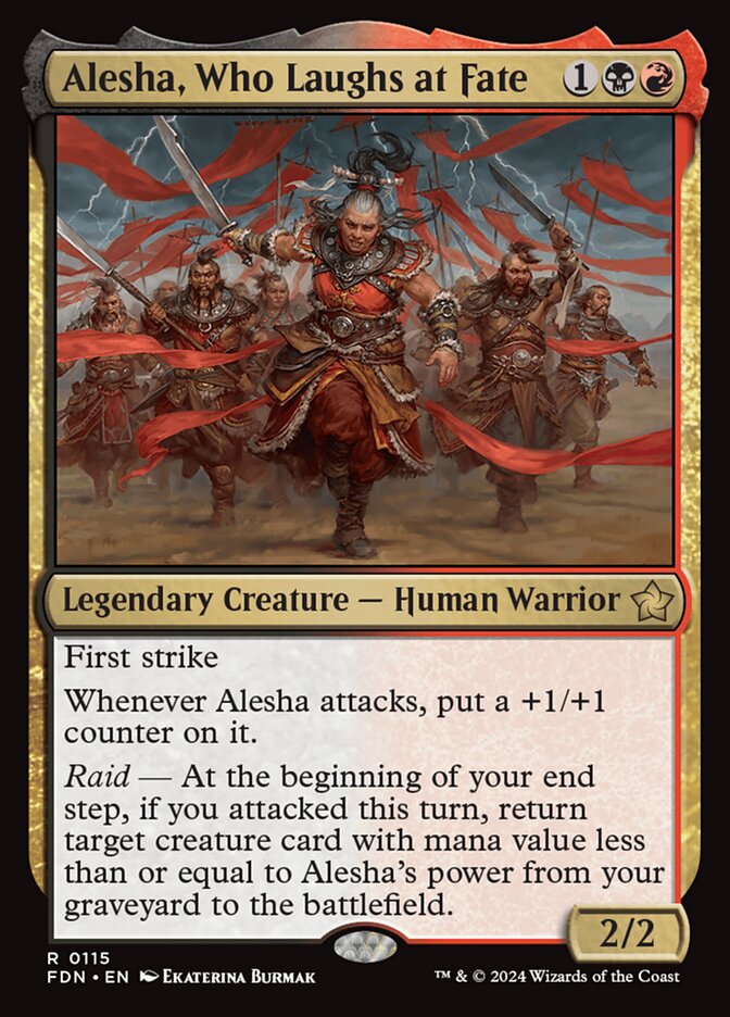 Alesha, Who Laughs at Fate - FDN 115