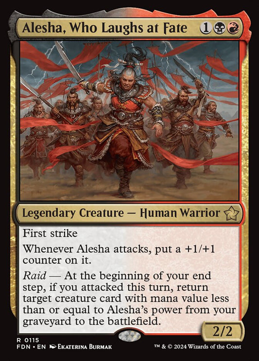 Alesha, Who Laughs at Fate - FDN 115