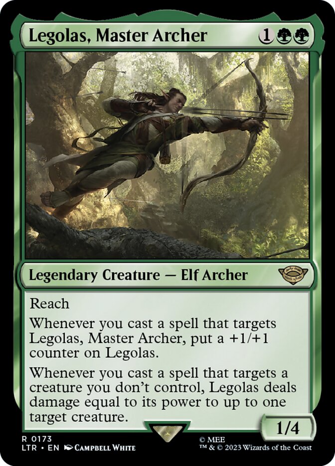 Legolas, Master Archer - LTR 173