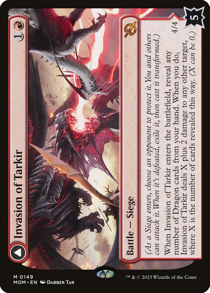 Invasion of Tarkir // Defiant Thundermaw - MOM 149