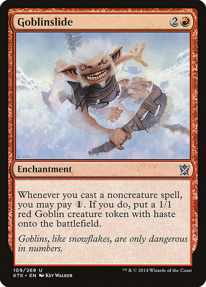 Goblinslide - Khans of Tarkir 109