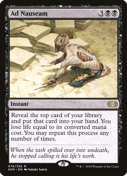 Ad Nauseam - Double Masters 76 (Foil)