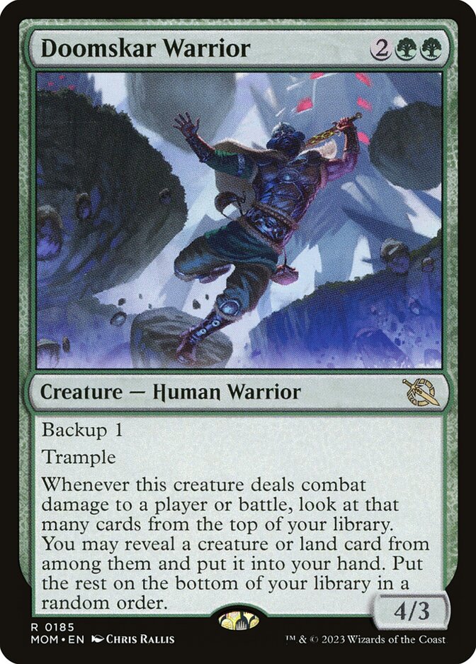 Doomskar Warrior - MOM 185