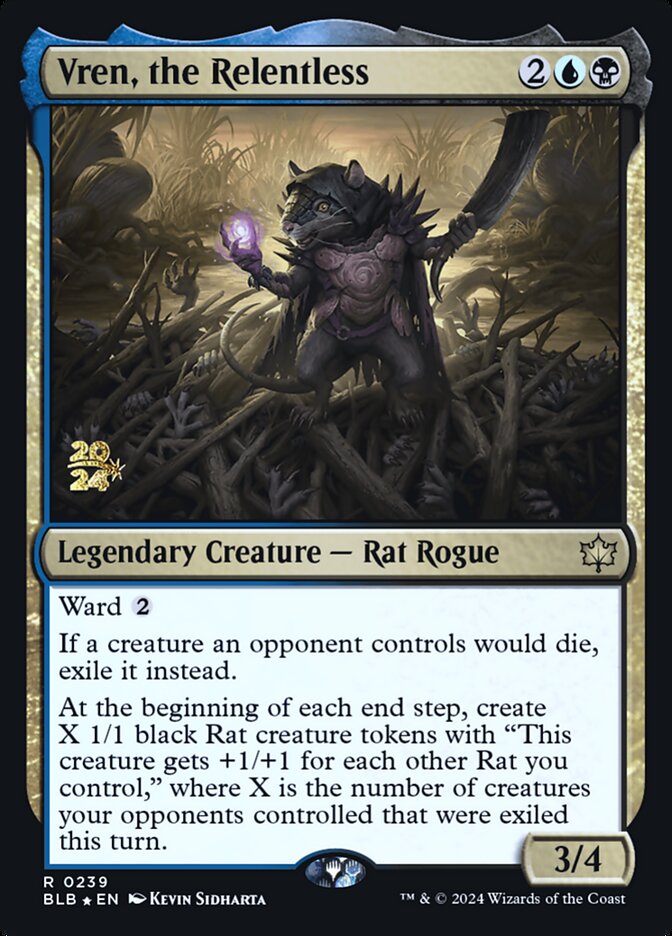 Vren, the Relentless - PBLB 239s  (Foil)