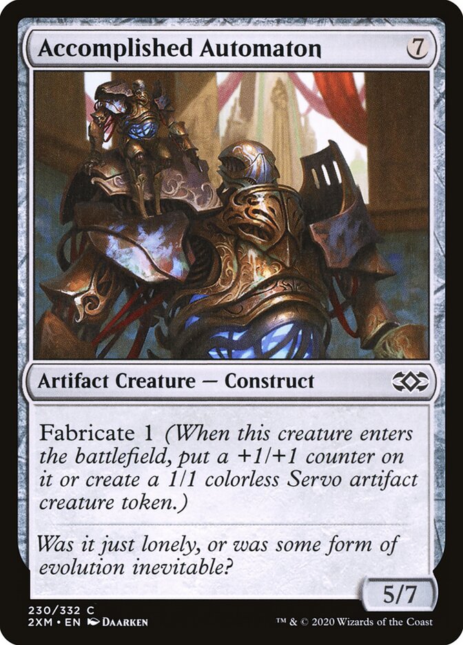 Accomplished Automaton - Double Masters 230