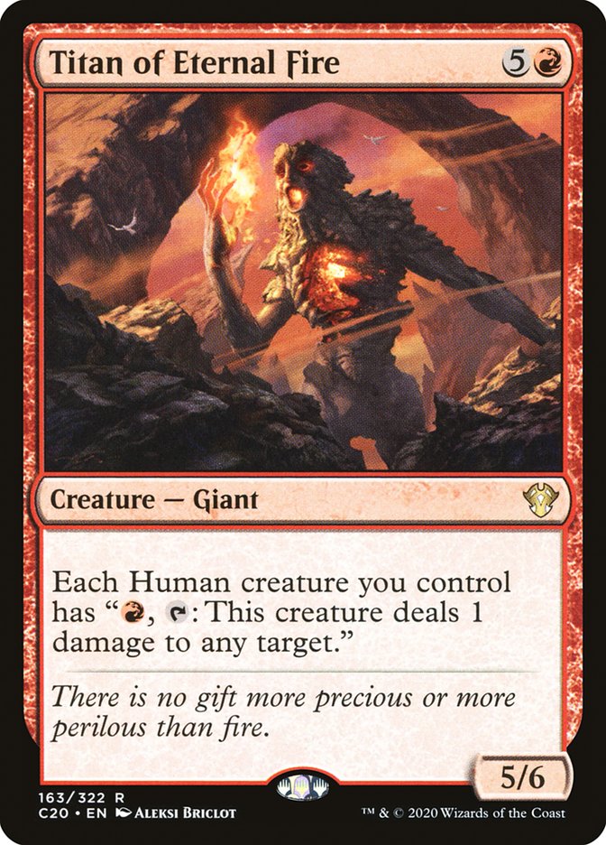 Titan of Eternal Fire - C20 163