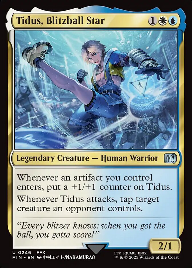 Tidus, Blitzball Star - FIN 246