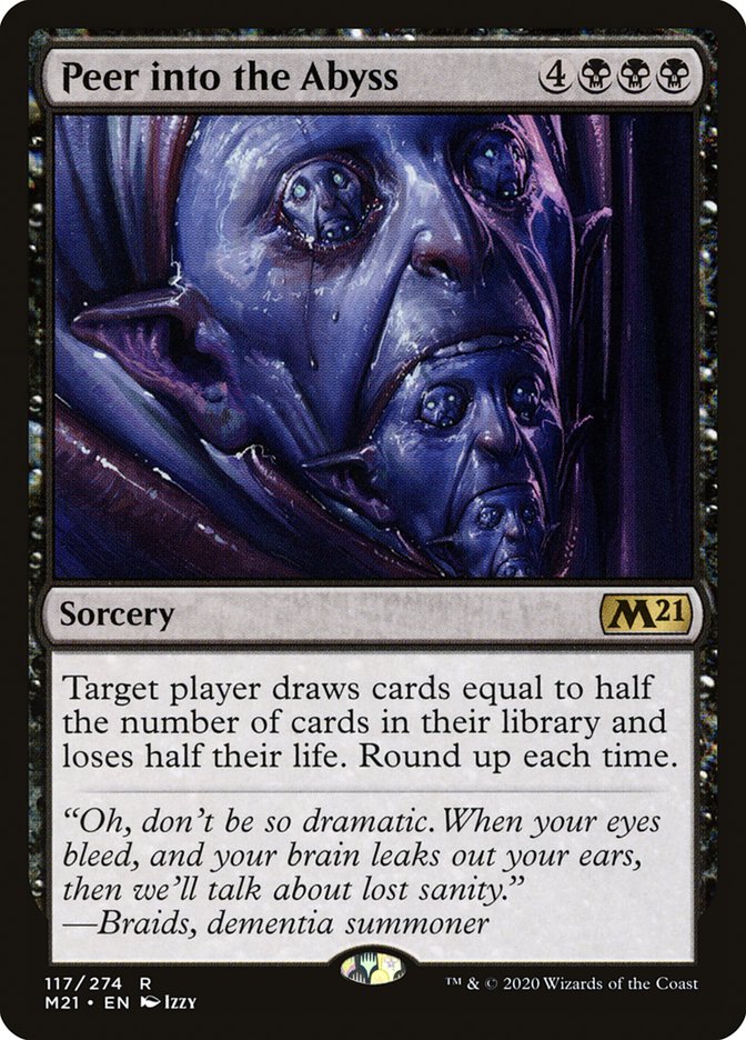 Peer into the Abyss - M21 117  (Foil)