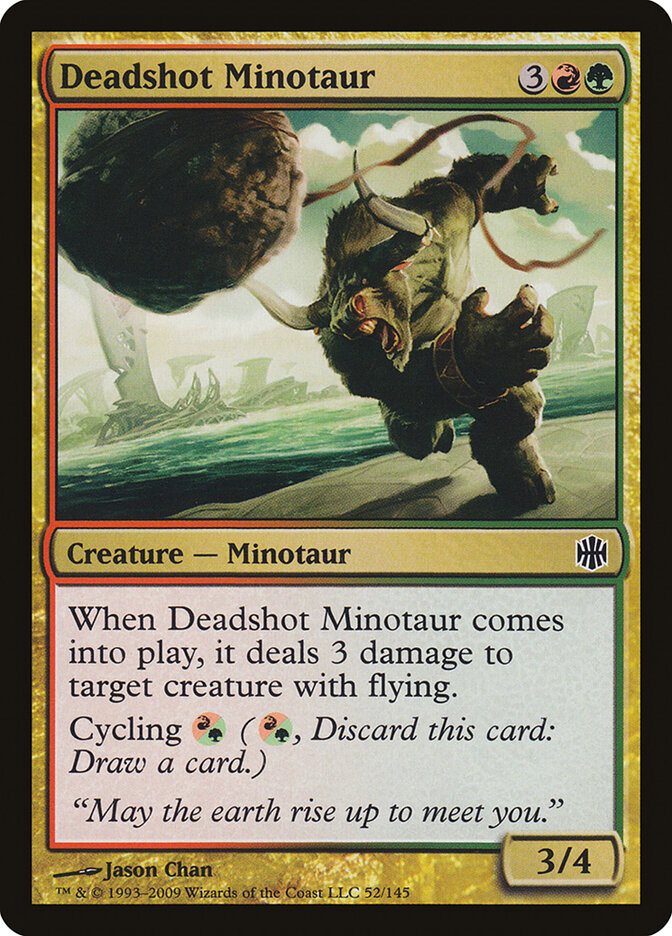 Deadshot Minotaur - Alara Reborn 52