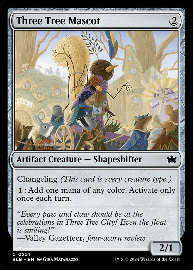 Three Tree Mascot - Bloomburrow 251