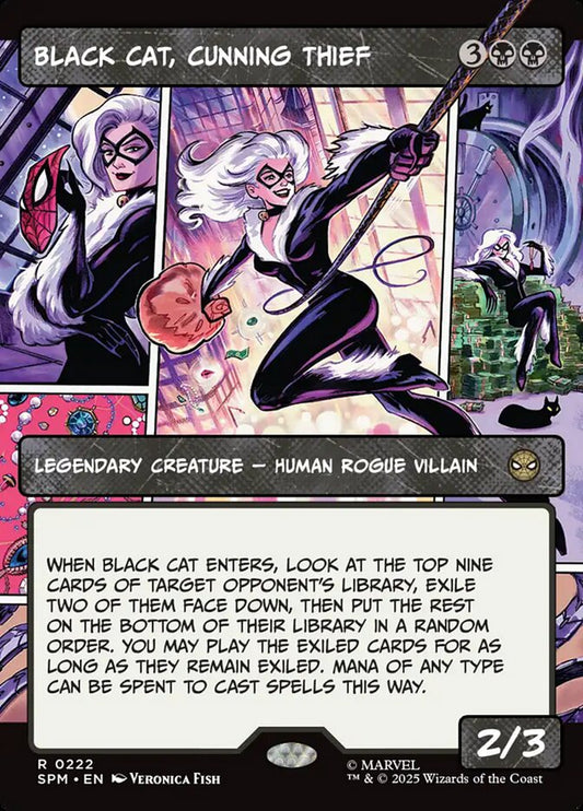 Black Cat, Cunning Thief - SPM 222