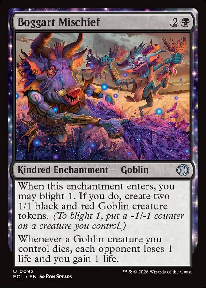 Boggart Mischief - ECL 92