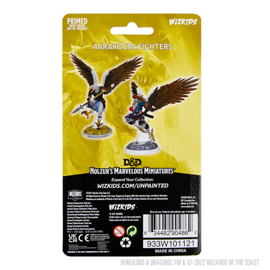 D&D Nozlur’s Marvelous Miniatures: Aarakocra Fighters - #90486