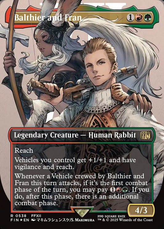Balthier and Fran - FIN 538  (Foil)