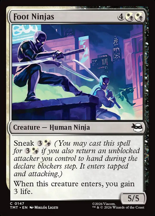 Foot Ninjas - TMT 147  (Foil)