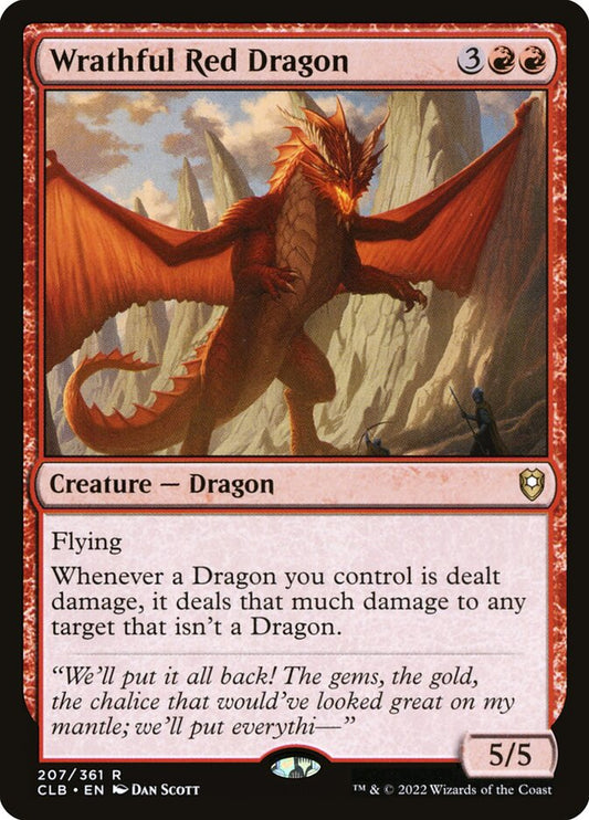 Wrathful Red Dragon - CLB 207