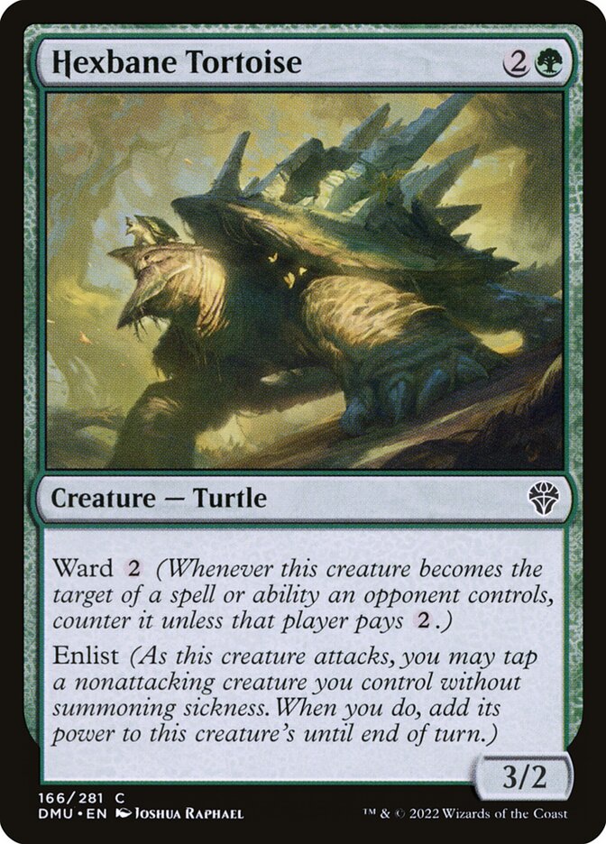Hexbane Tortoise - Dominaria United 166