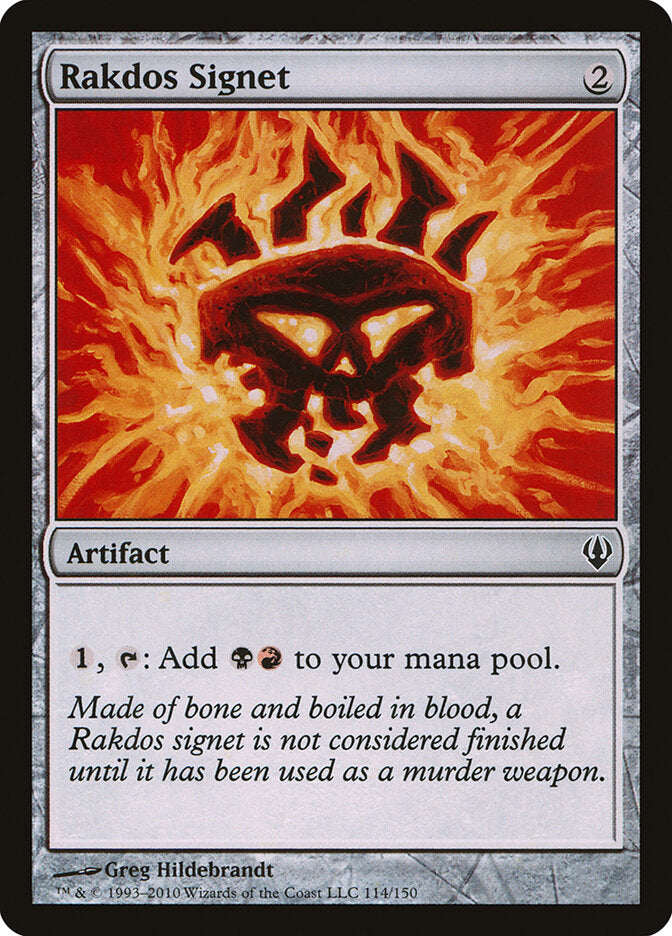 Rakdos Signet - Archenemy 114