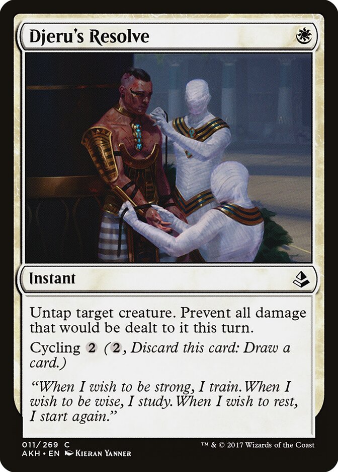 Djeru's Resolve - Amonkhet 11