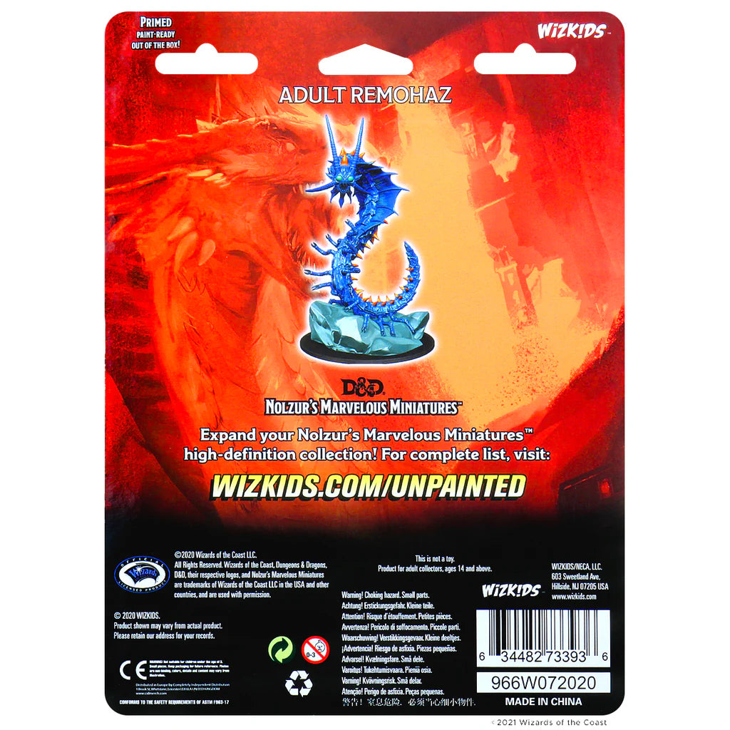 D&D Nolzur's Marvelous Miniatures: Adult Remorhaz #73393
