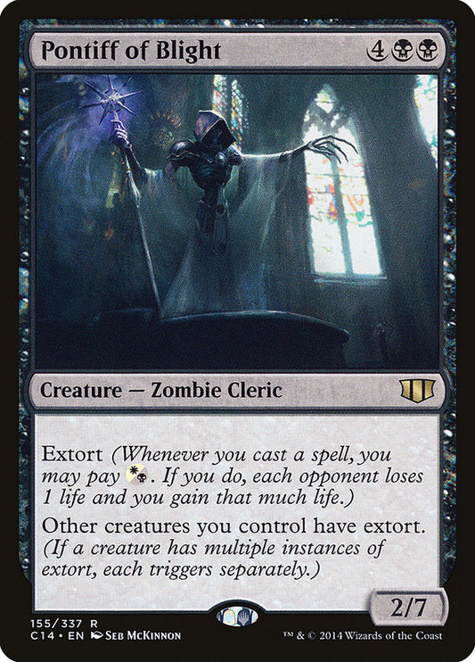 Pontiff of Blight - Commander 2014 155