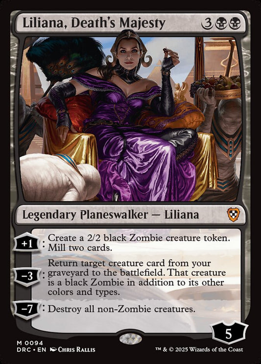 Liliana, Death's Majesty - Aetherdrift Commander 94