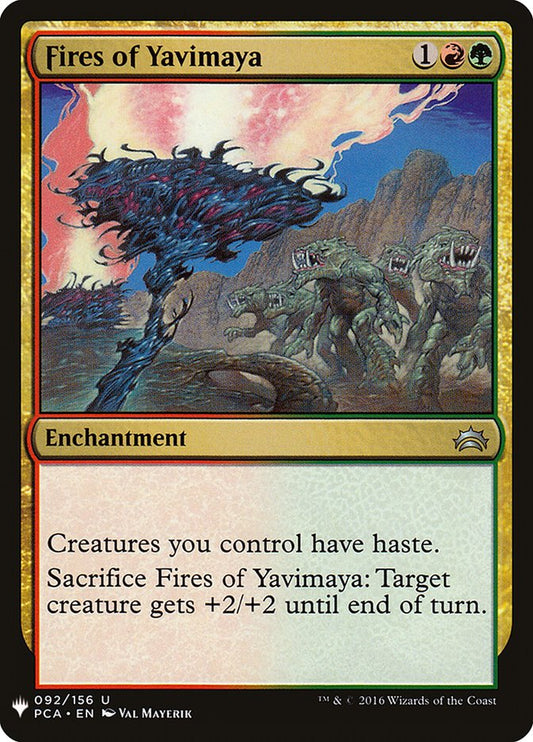 Fires of Yavimaya - The List PCA-92