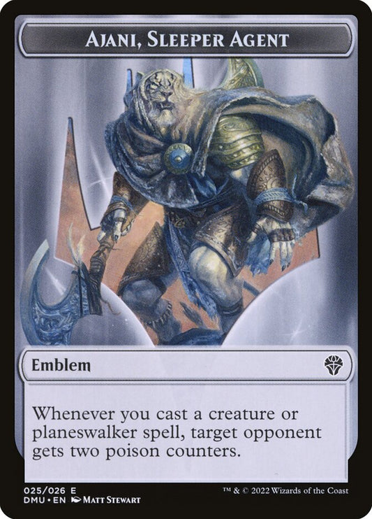 Ajani, Sleeper Agent Emblem - TDMU 25