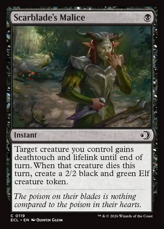 Scarblade's Malice - ECL 119