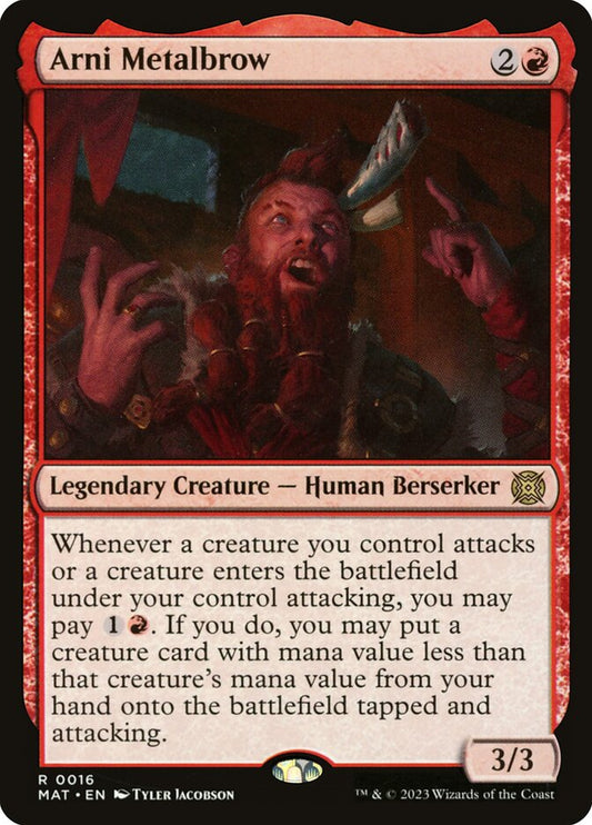 Arni Metalbrow - MAT 16