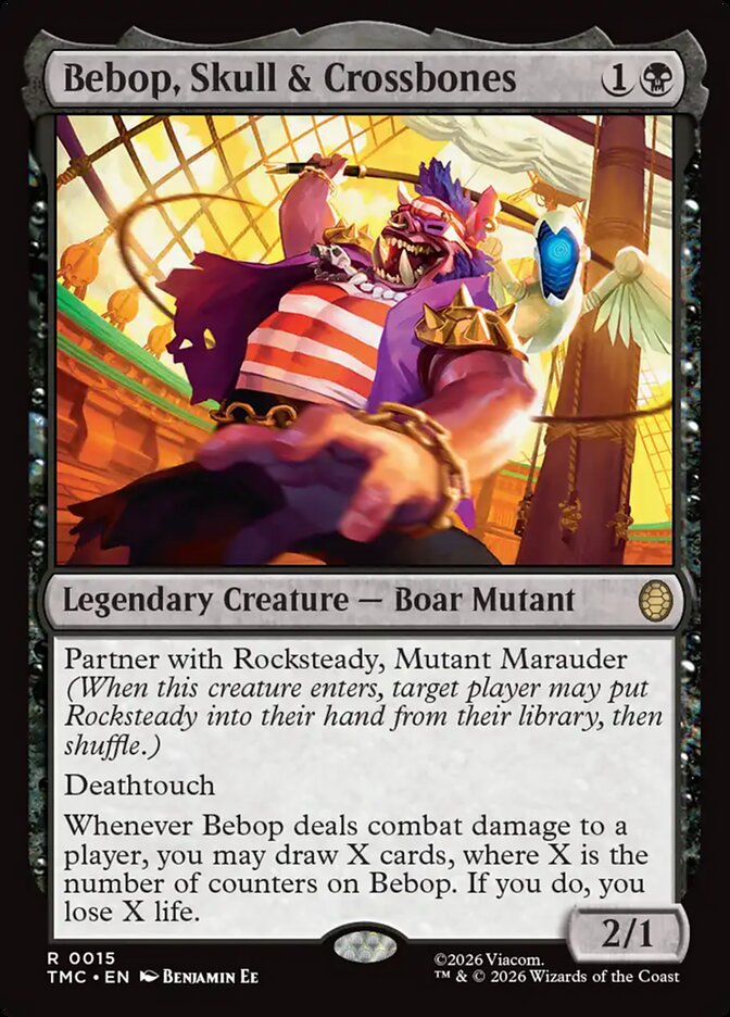 Bebop, Skull & Crossbones - TMC 15