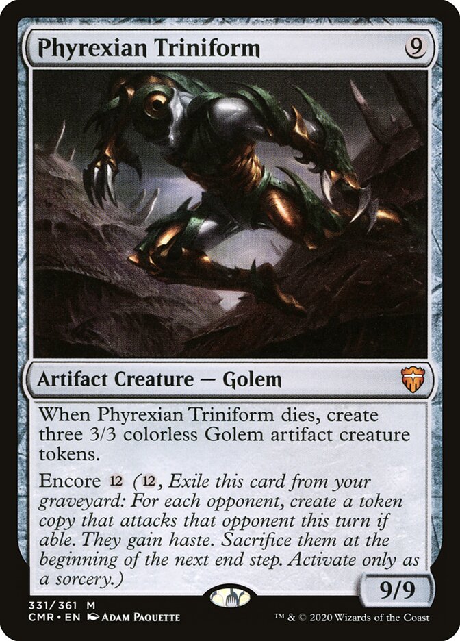 Phyrexian Triniform - Commander Legends 331