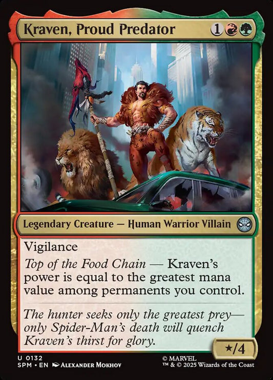 Kraven, Proud Predator - SPM 132