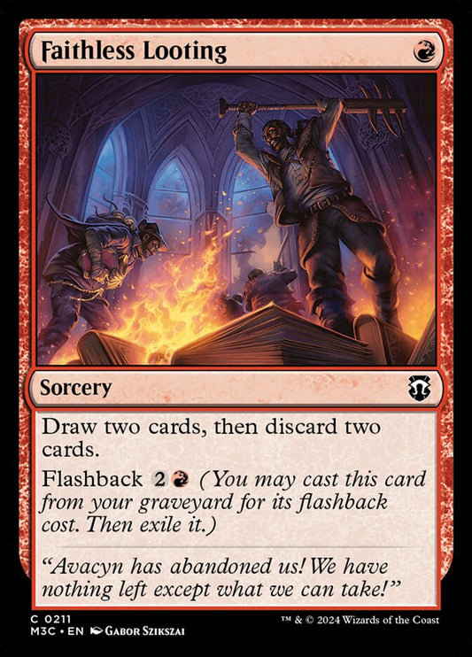 Faithless Looting - M3C 211