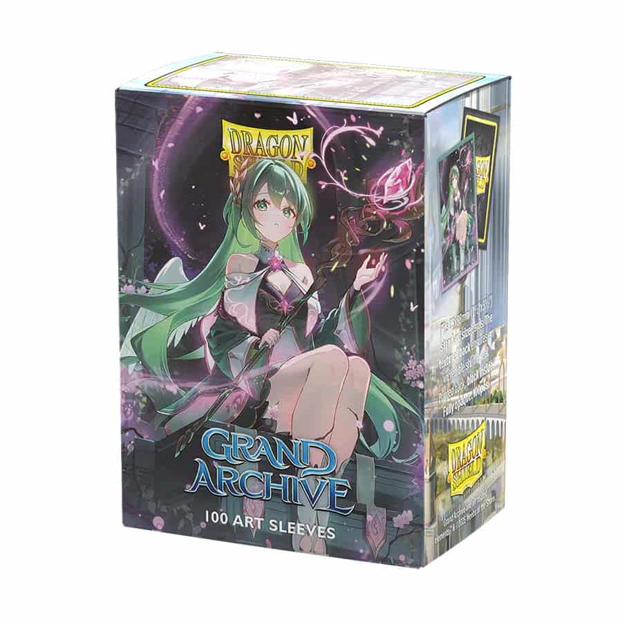 Dragon Shield Sleeves: Dual Matte Art: Grand Archive Archangels: Ariel Archangel Of Natura (100ct)
