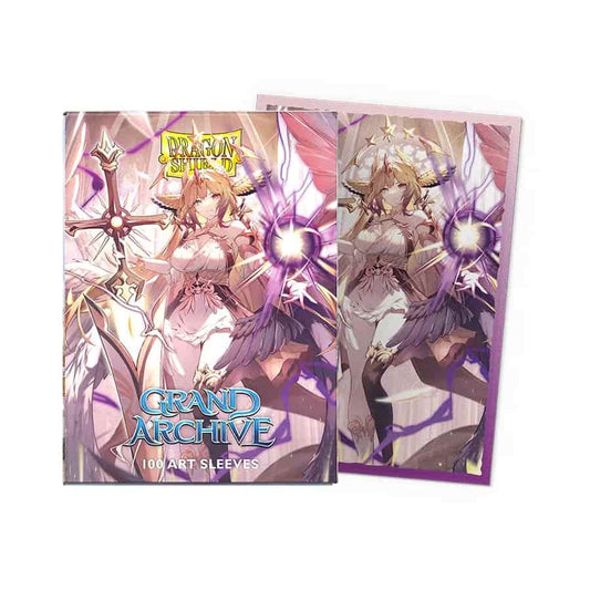 Dragon Shield Sleeves: Dual Matte Art: Grand Archive Archangels: Haniel Archangel Of Spectra (100ct)