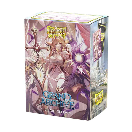 Dragon Shield Sleeves: Dual Matte Art: Grand Archive Archangels: Haniel Archangel Of Spectra (100ct)