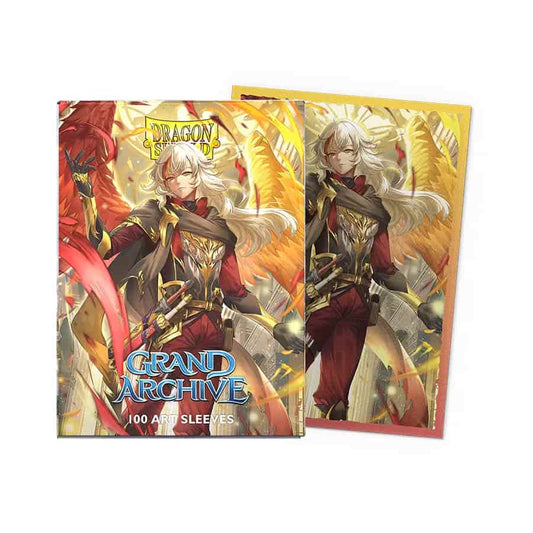 Dragon Shield Sleeves: Dual Matte Art: Grand Archive Archangels: Azrael Archangel Of Materia (100ct)
