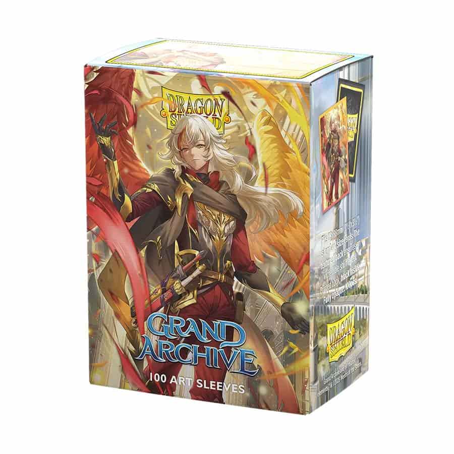 Dragon Shield Sleeves: Dual Matte Art: Grand Archive Archangels: Azrael Archangel Of Materia (100ct)