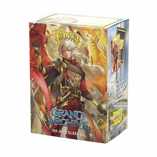 Dragon Shield Sleeves: Dual Matte Art: Grand Archive Archangels: Azrael Archangel Of Materia (100ct)