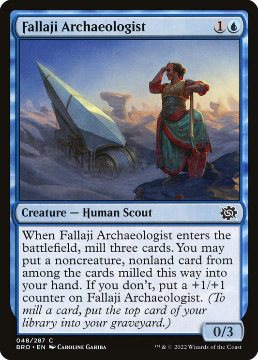 Fallaji Archaeologist - BRO 48
