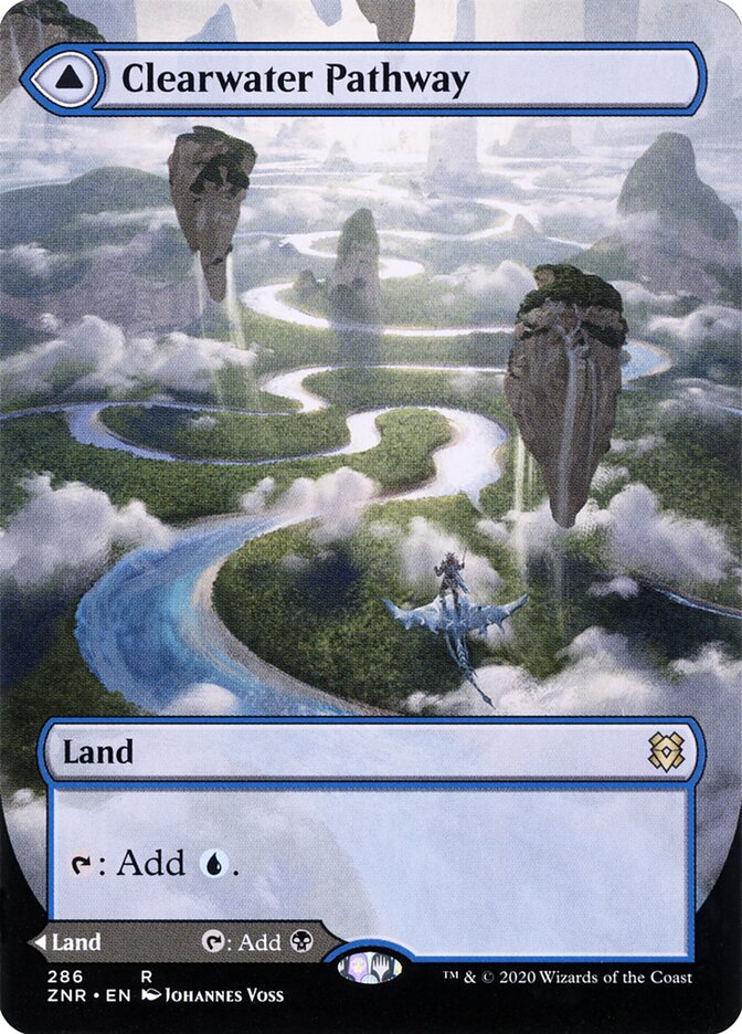 Clearwater Pathway // Murkwater Pathway - Zendikar Rising 286