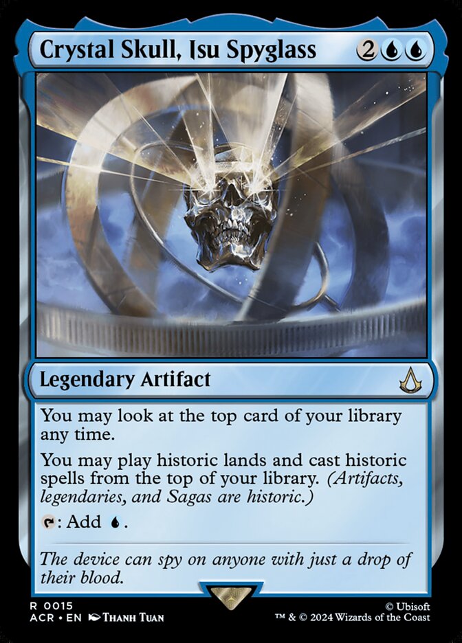 Crystal Skull, Isu Spyglass - ACR 15