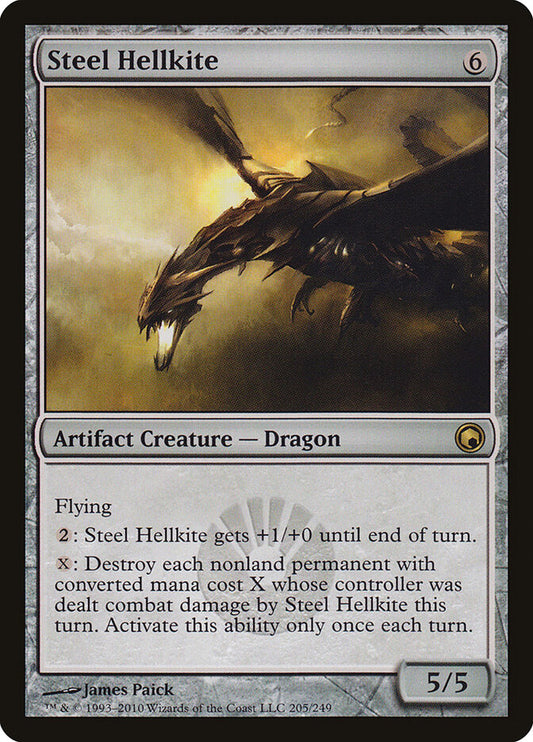 Steel Hellkite - Scars of Mirrodin 205