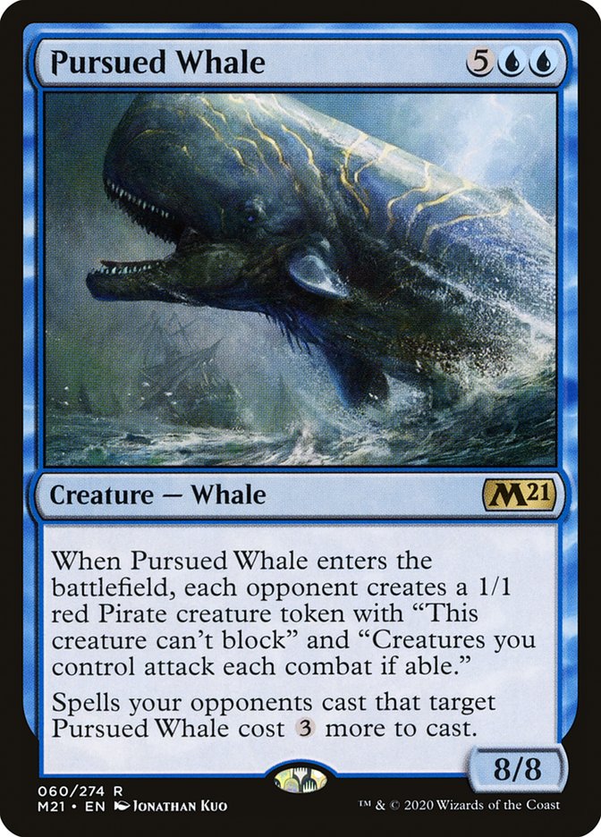 Pursued Whale - M21 60