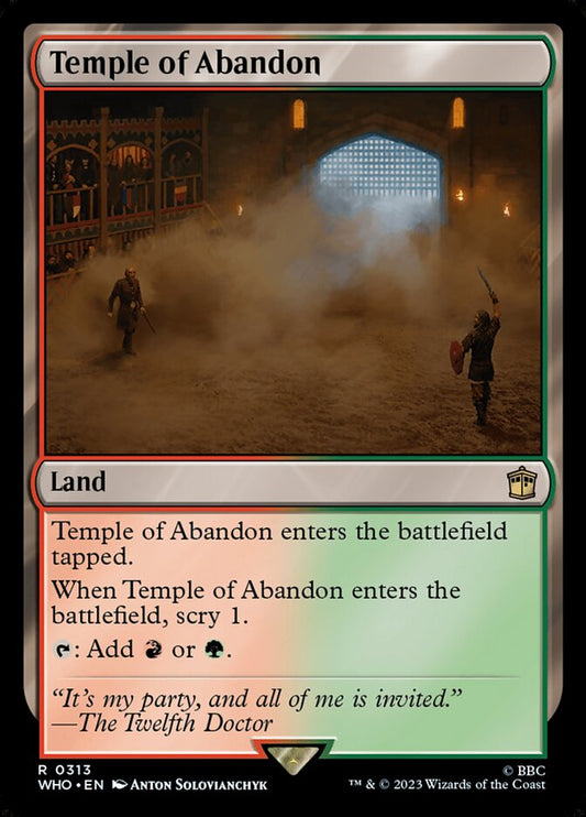 Temple of Abandon - WHO 313