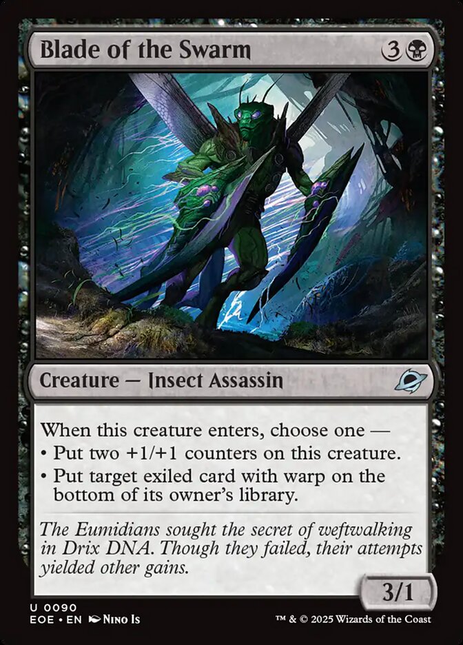 Blade of the Swarm - Edge of Eternities 90 (Foil)