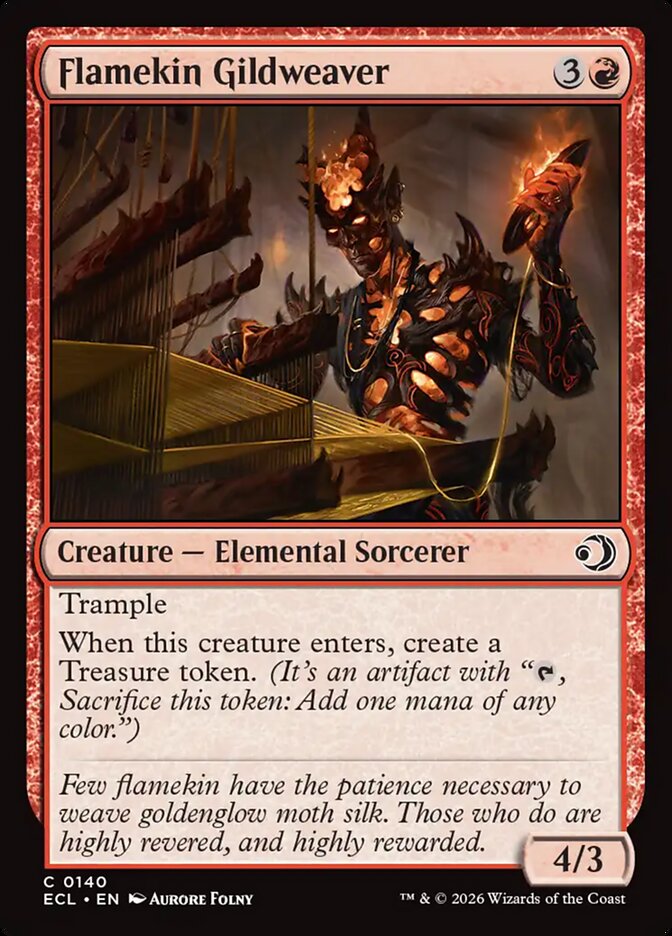 Flamekin Gildweaver - ECL 140  (Foil)