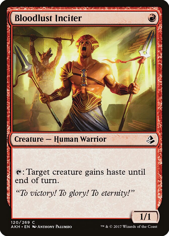 Bloodlust Inciter - Amonkhet 120