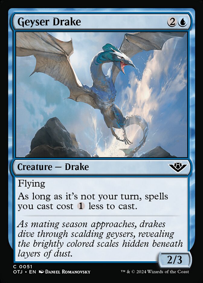 Geyser Drake - Outlaws of Thunder Junction 51